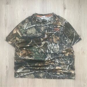 Vintage Realtree T-Shirt Men's L Camo Hunting Camping Y2K Gorpcore Outdoors